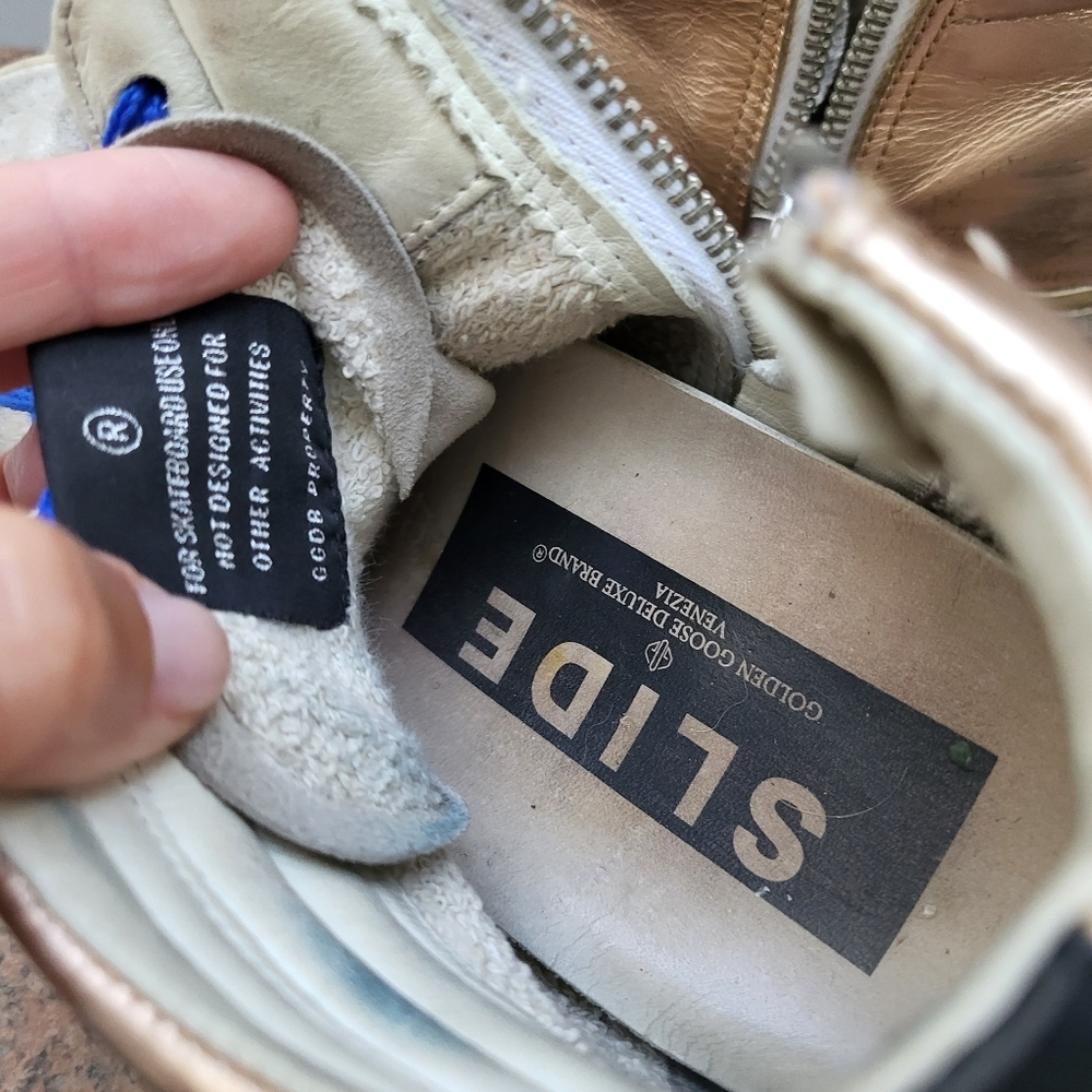 Golden Goose High Top Trainers GGB Distressed leather - Picture 6 of 9